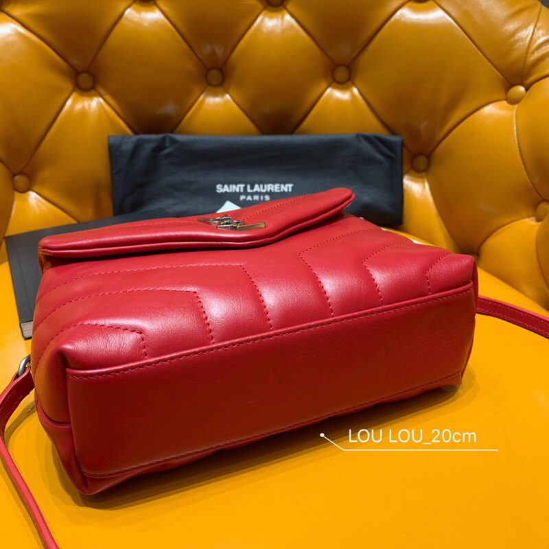 Saint Laurent Loulou Toy Bag Red 467072