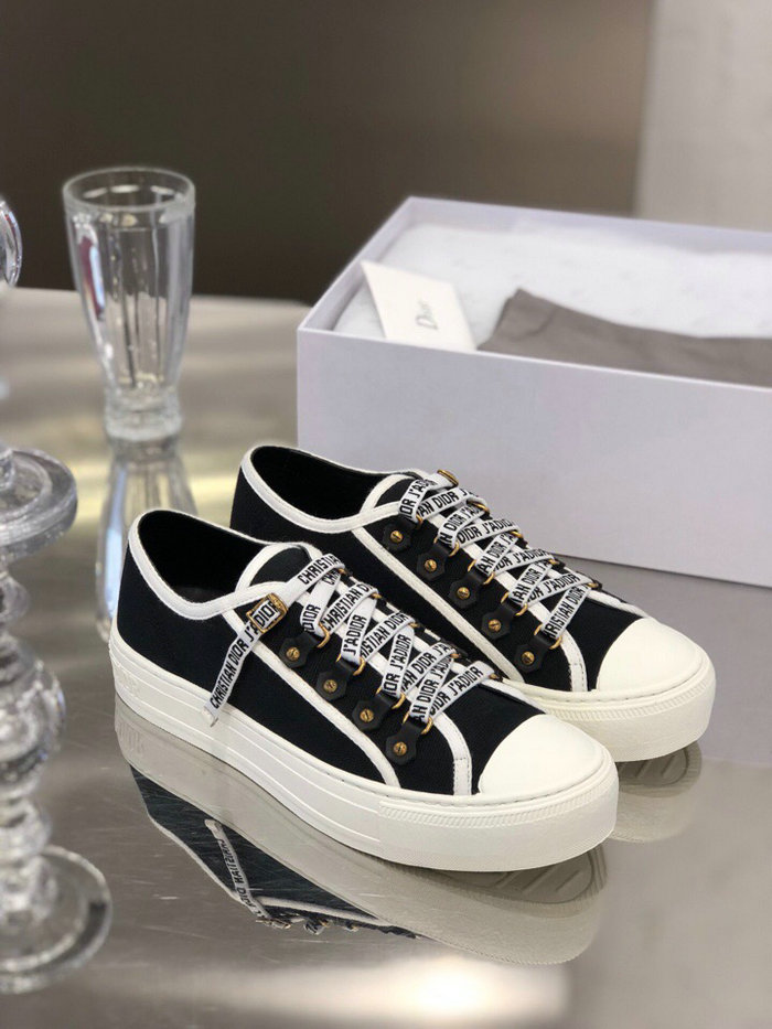 Dior Canvas Sneaker Black DS09101