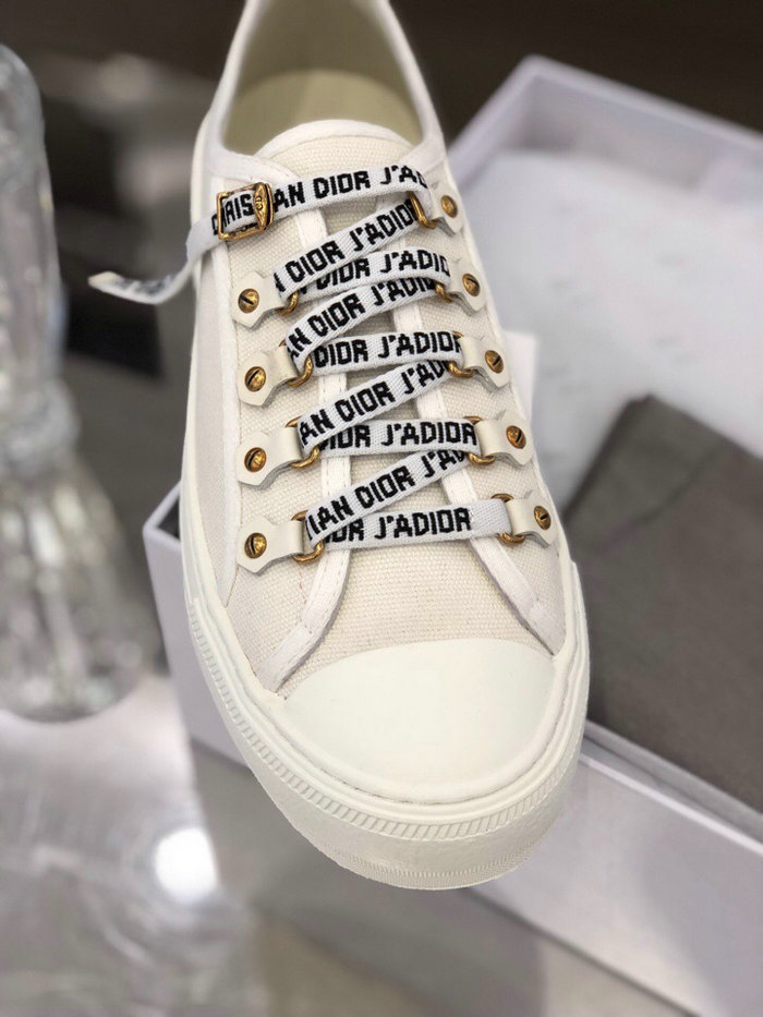 Dior Canvas Sneaker White DS09101