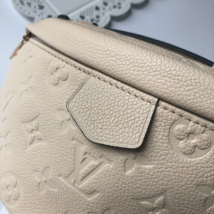 Louis Vuitton Monogram Empreinte Bumbag Cream M44812