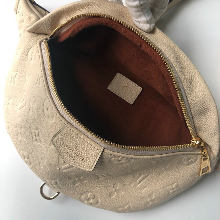 Louis Vuitton Monogram Empreinte Bumbag Cream M44812