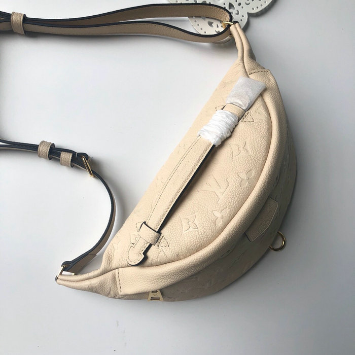 Louis Vuitton Monogram Empreinte Bumbag Cream M44812