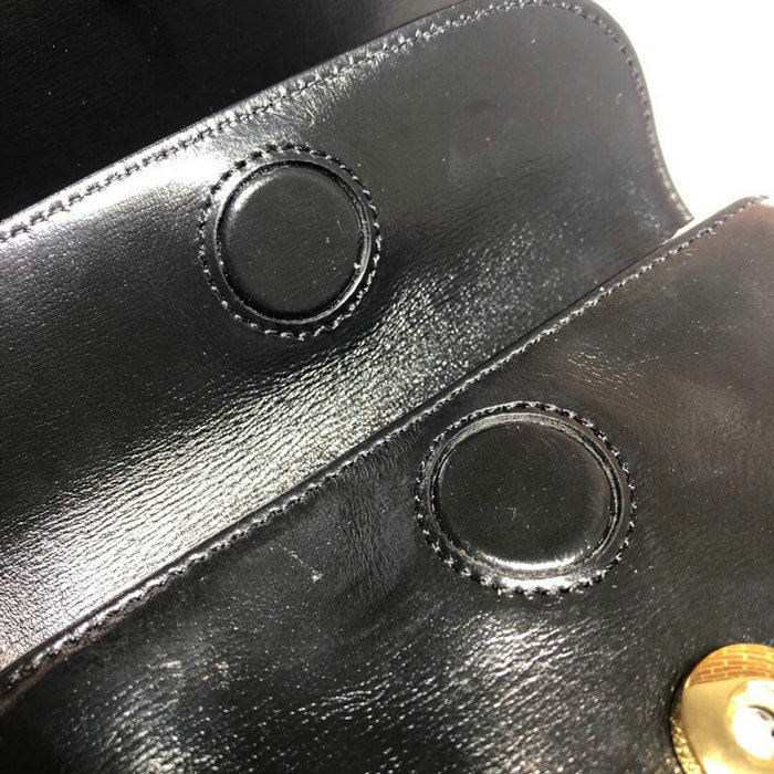 Gucci Leather Mini Shoulder Bag Black 576423