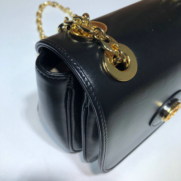 Gucci Leather Mini Shoulder Bag Black 576423