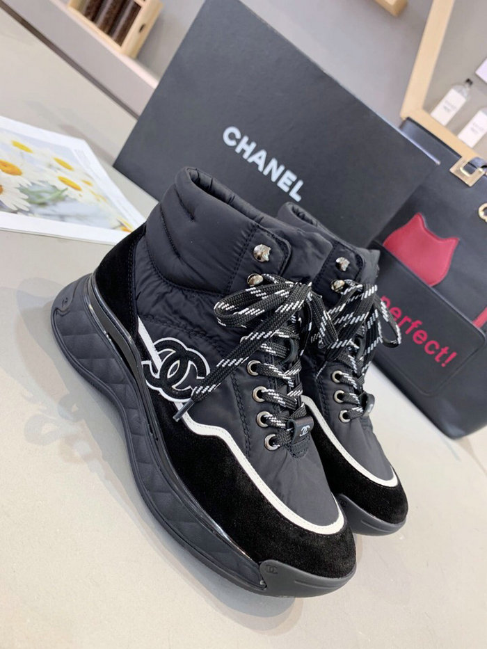 Chanel Sneaker Black C10053