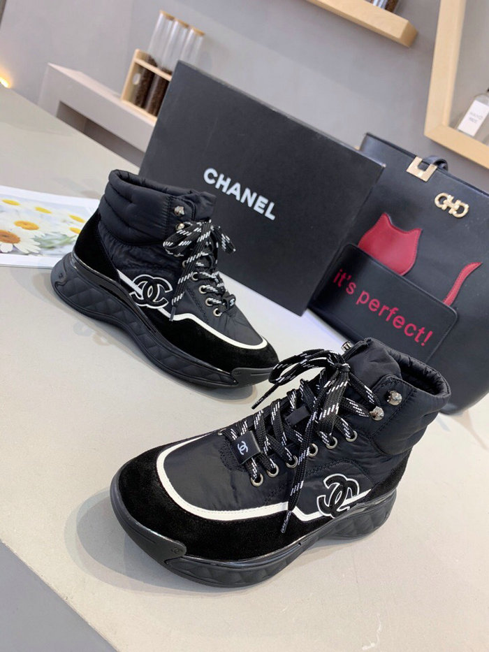 Chanel Sneaker Black C10053