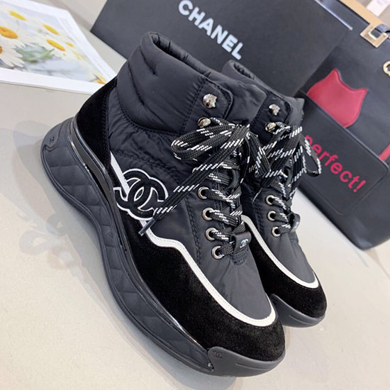 Chanel Sneaker Black C10053