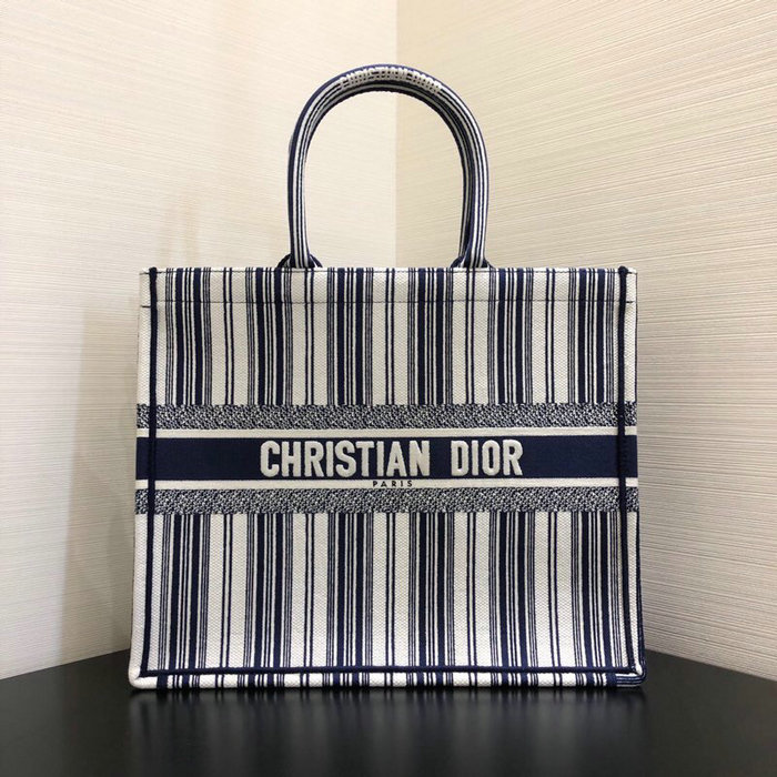 Dior Oblique Book Tote Blue D10041