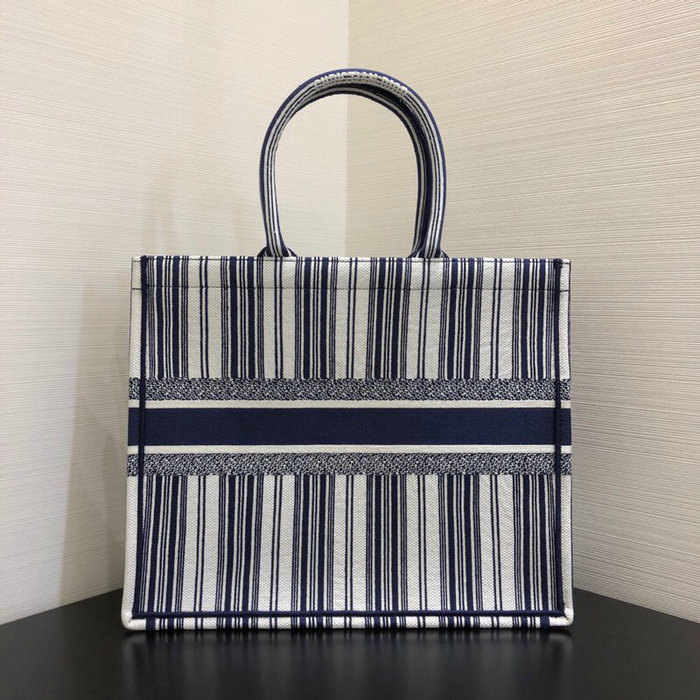 Dior Oblique Book Tote Blue D10041