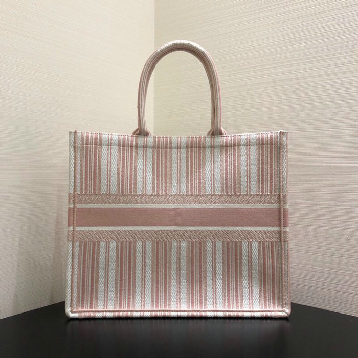 Dior Oblique Book Tote Pink D10041