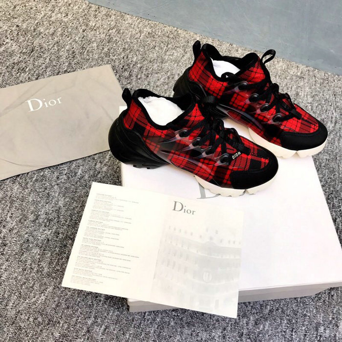 Dior D-connect Sneaker Red DS21102