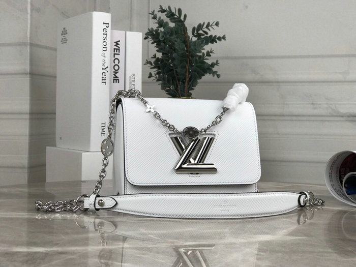 Louis Vuitton Epi Leather Twist PM White M55531