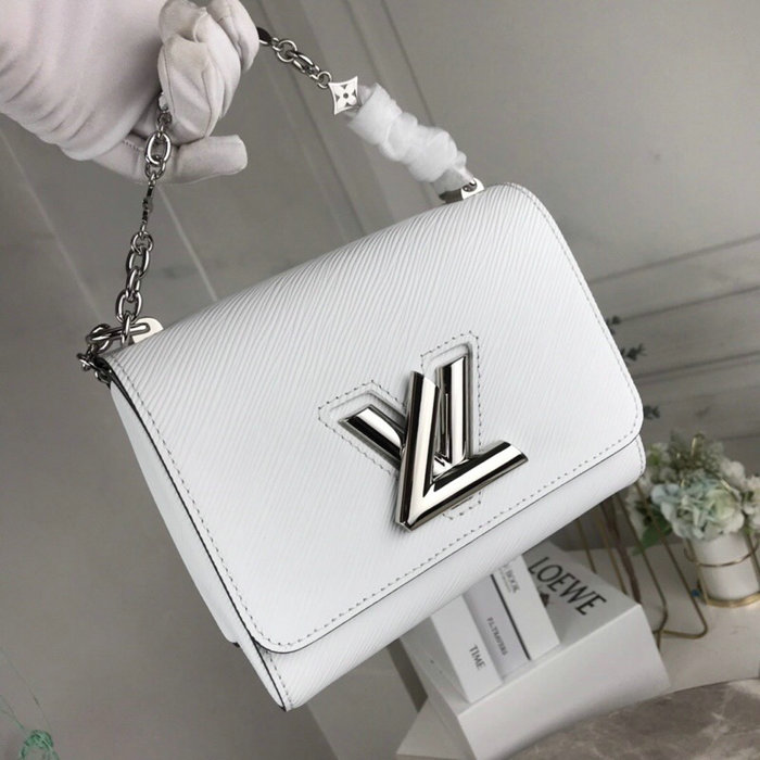 Louis Vuitton Epi Leather Twist PM White M55531