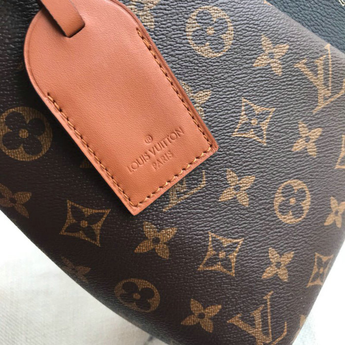 Louis Vuitton Monogram Canvas V Tote MM Black M43948