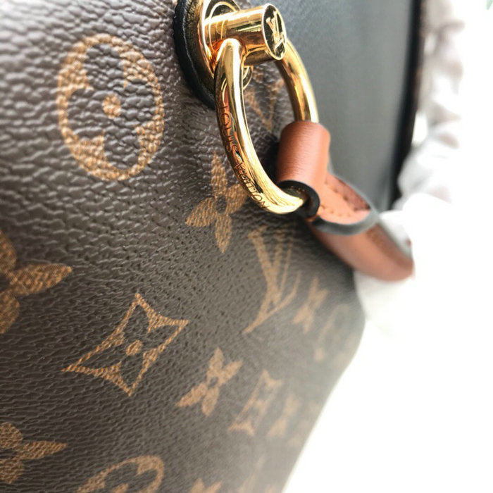 Louis Vuitton Monogram Canvas V Tote MM Black M43948