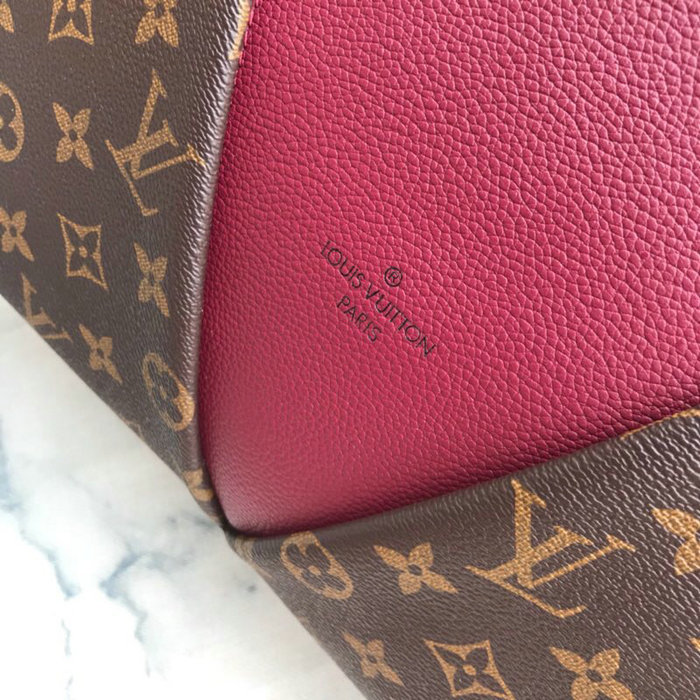 Louis Vuitton Monogram Canvas V Tote MM Bordeaux M43948