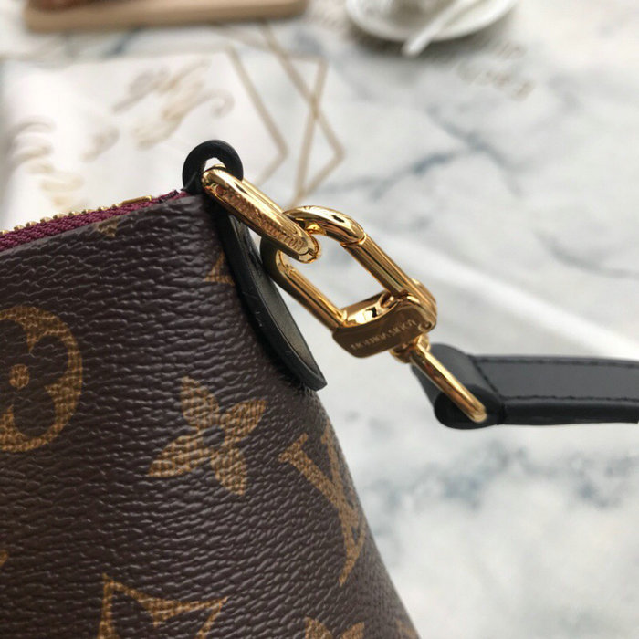 Louis Vuitton Monogram Canvas V Tote MM Bordeaux M43948