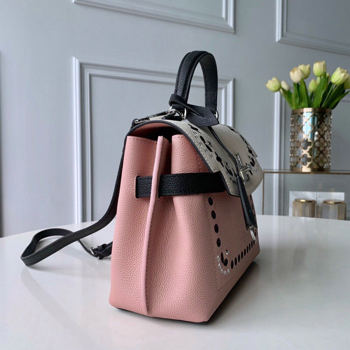 Louis Vuitton Soft Calfskin Lockme Ever BB Pink M53952