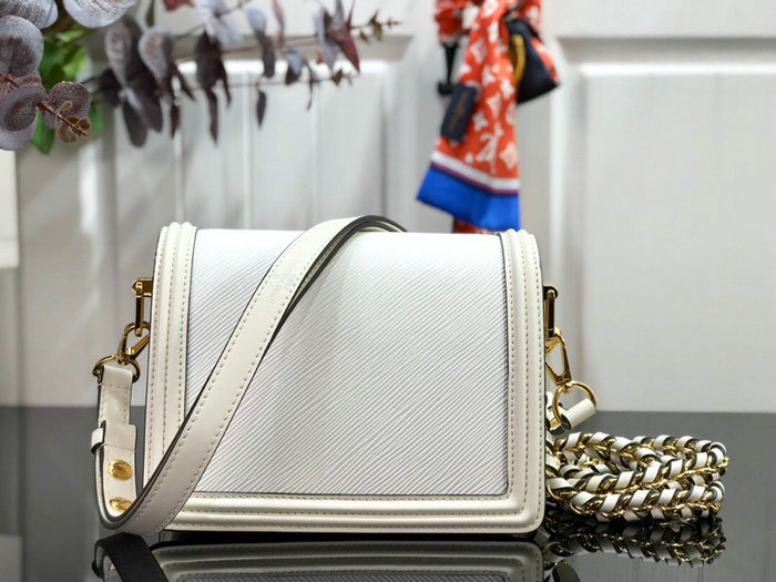 Louis Vuitton Epi Leather Mini Dauphine White M90499