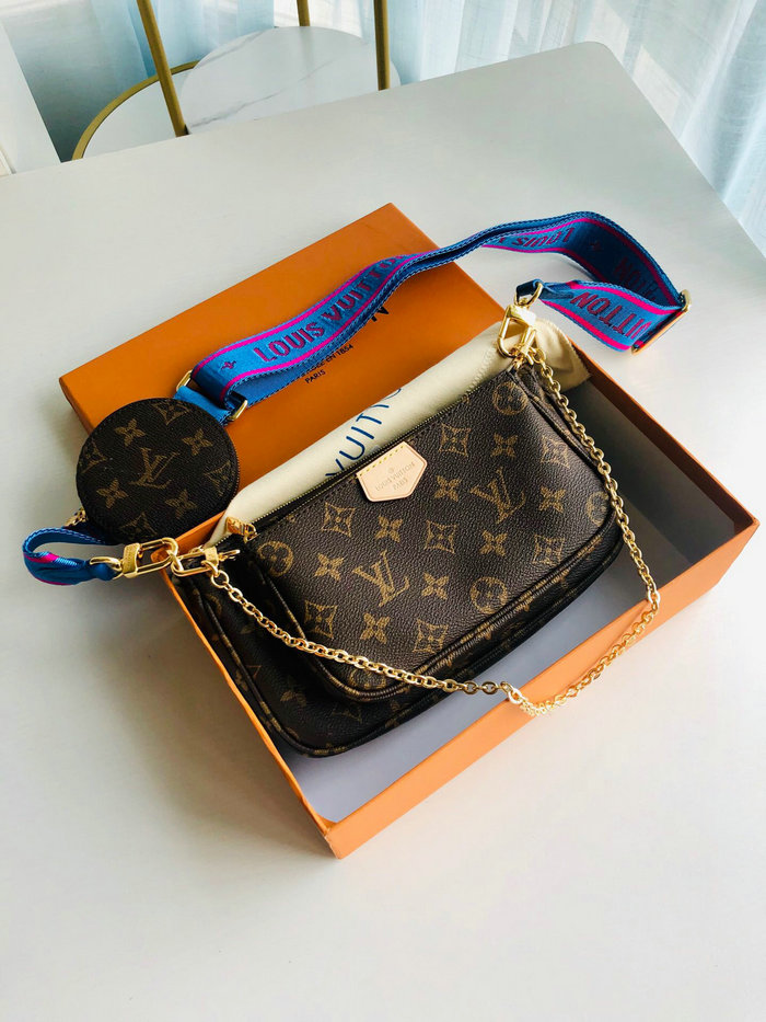 Louis Vuitton Multi Pochette Accessoires Blue M44823