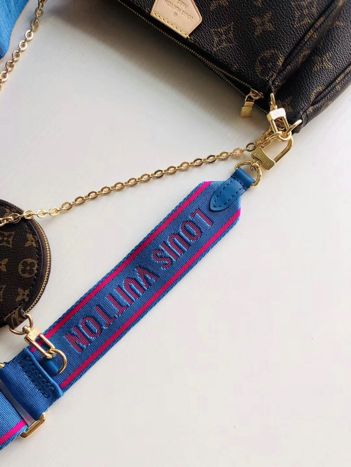 Louis Vuitton Multi Pochette Accessoires Blue M44823