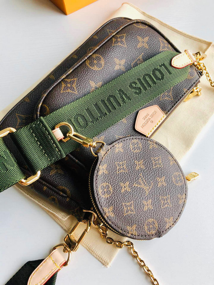 Louis Vuitton Multi Pochette Accessoires Green M44813