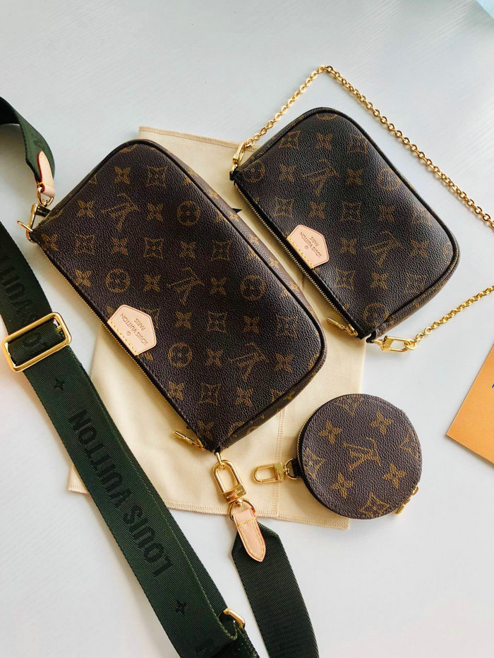 Louis Vuitton Multi Pochette Accessoires Green M44813