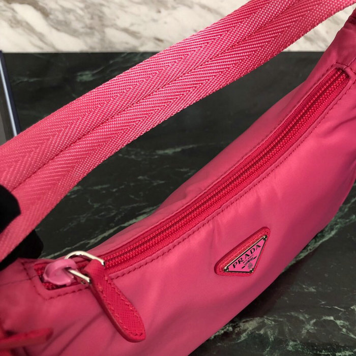 Prada Nylon Hobo Bag Pink 1NE515