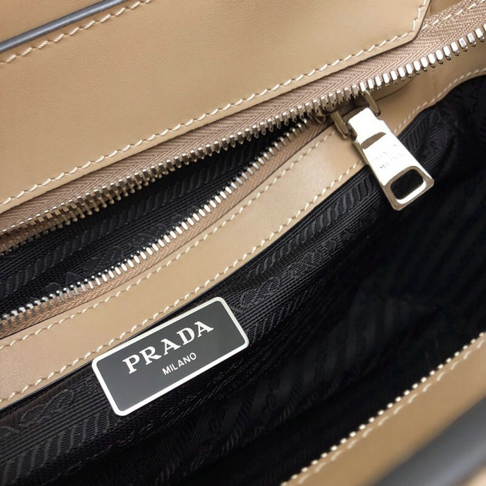 Prada Saffiano Leather Tote Bag Beige 1BG288