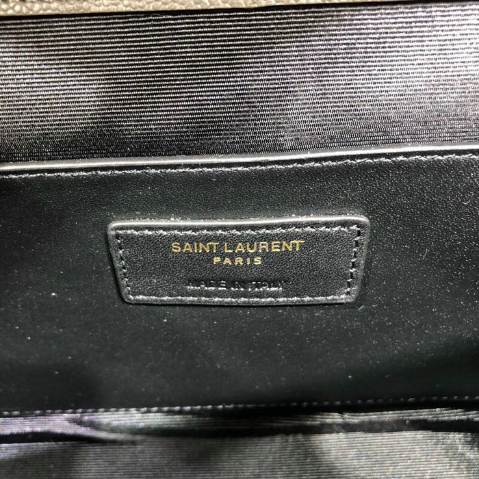 Saint Laurent Envelope Medium Bag Grey 487206