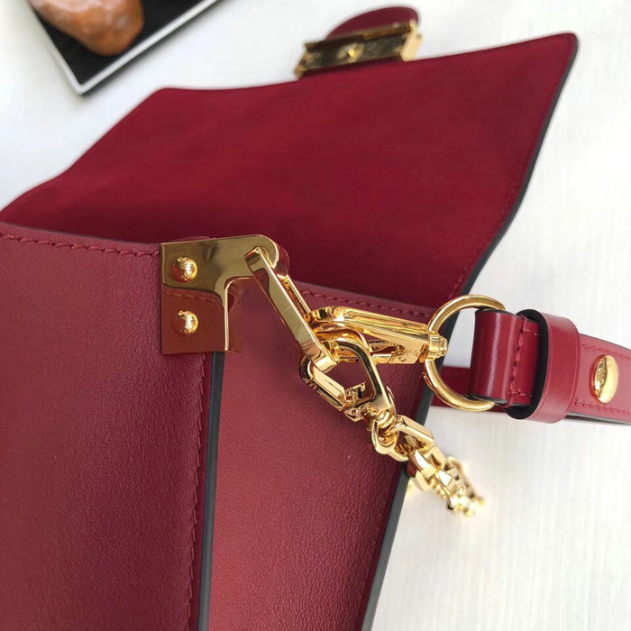 Louis Vuitton Dauphine MM Burgundy M55835