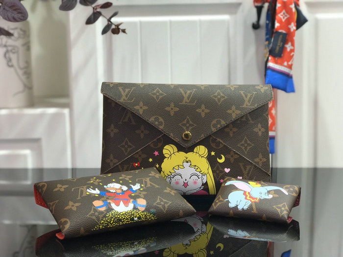 Louis Vuitton Monogram Canvas Kirigami Pochette M62034