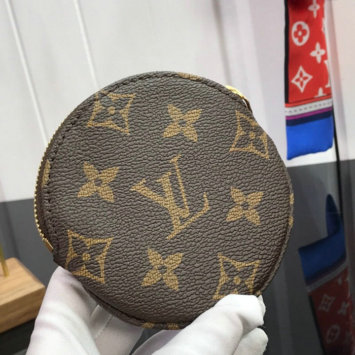 Louis Vuitton Monogram Canvas Round Coin Purse M68485