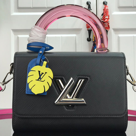 Louis Vuitton Epi Leather Twist MM Black M50282