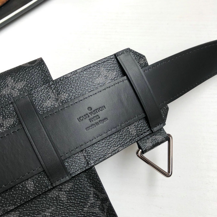 Louis Vuitton Monogram Eclipse Utility 35mm Belt M0235U