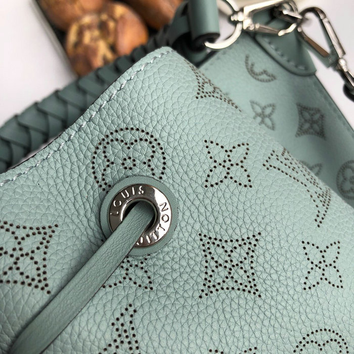 Louis Vuitton Mahina Leather Muria Vert Lagon M55906