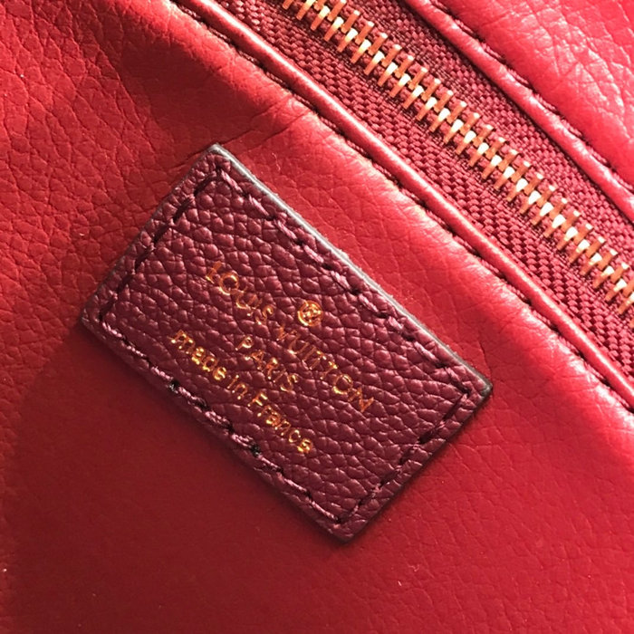 Louis Vuitton Monogram Canvas Pallas Beauty Case Burgundy M64123