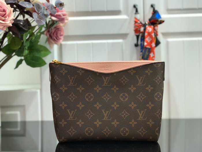 Louis Vuitton Monogram Canvas Pallas Beauty Case Pink M64123