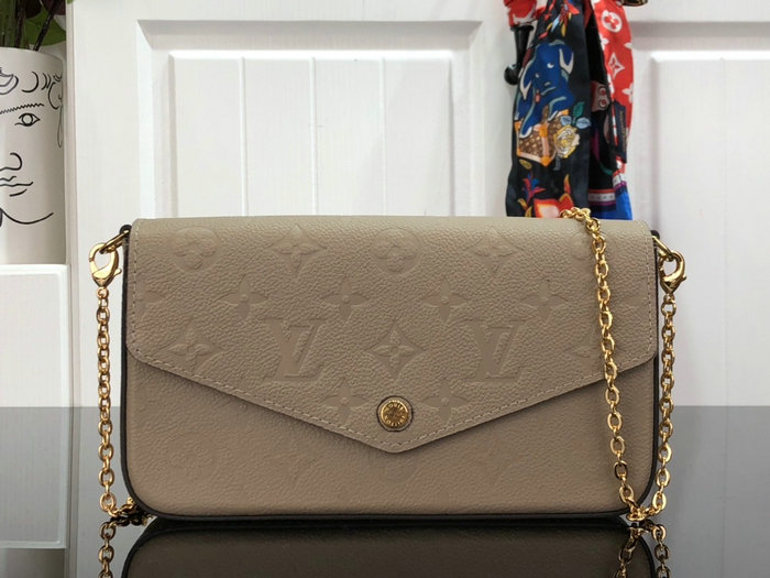 Louis Vuitton Monogram Empreinte Felicie Pochette M68697