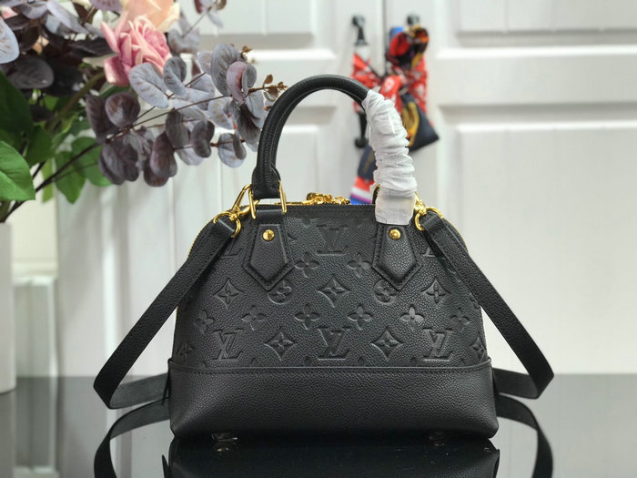 Louis Vuitton Monogram Empreinte Neo Alma BB Black M44829