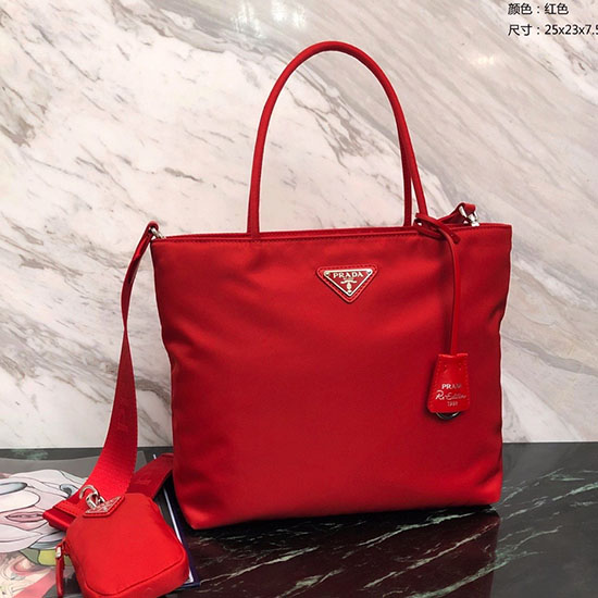 Prada Nylon tote Red 1BG320