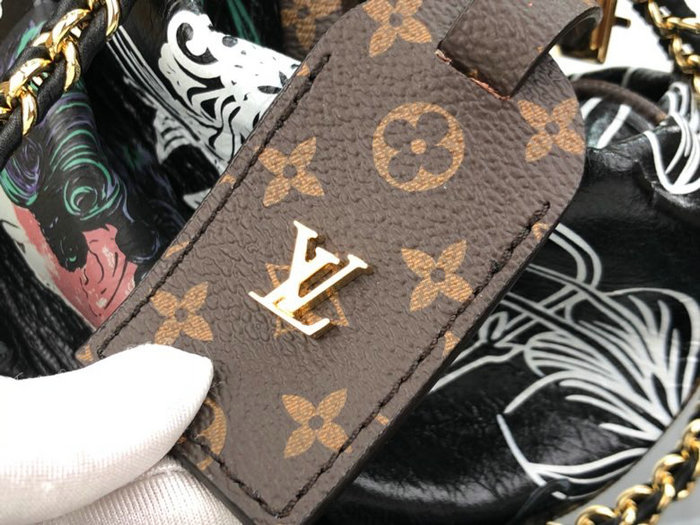 Louis Vuitton Calfskin Boursicot EW M56369