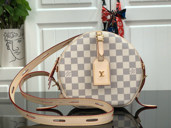 Louis Vuitton Damier Azur Canvas Boite Chapeau Souple MM M52294