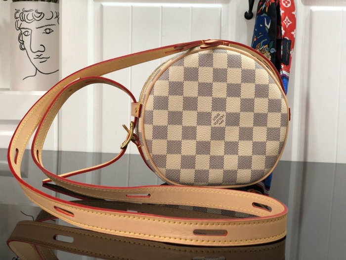 Louis Vuitton Damier Azur Canvas Boite Chapeau Souple PM N40333