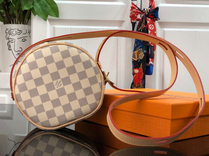 Louis Vuitton Damier Azur Canvas Boite Chapeau Souple PM N40333