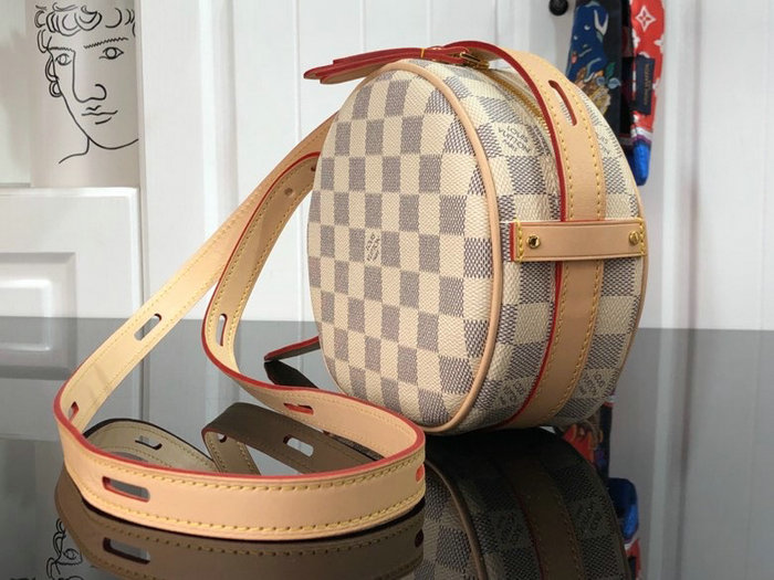 Louis Vuitton Damier Azur Canvas Boite Chapeau Souple PM N40333