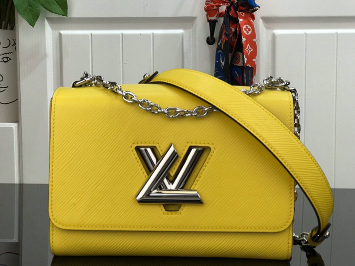 Louis Vuitton Epi Leather Twist MM Yellow M50280