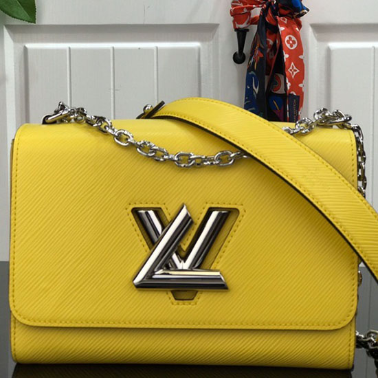 Louis Vuitton Epi Leather Twist MM Yellow M50280