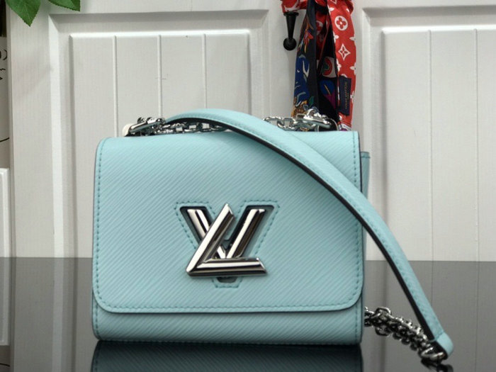 Louis Vuitton Epi Leather Twist Mini Seaside Blue M56117