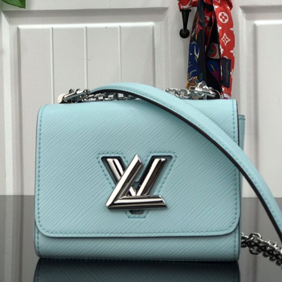 Louis Vuitton Epi Leather Twist Mini Seaside Blue M56117